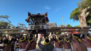 2024 9 24 大原はだか祭り29 貝須賀鹿島神社　大原八幡神社にて2