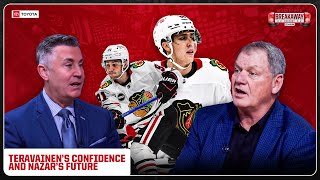 Teuvo Teravainen confidence, Frank Nazar's future and Steve Larmer interview | Blackhawks Breakaway