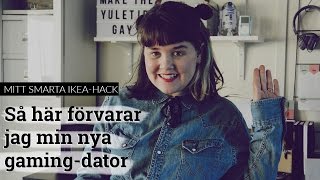 Tekniken i mitt hemmakontor UPPDATERAD // IKEA-hack!