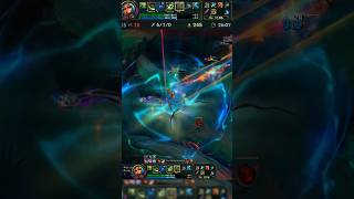 Crazy Zeri 1v4 Outplay! - Leauge Of Legends #shorts #masenity