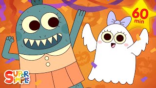 Monster Party + More Kids Halloween Songs! | Super Simple Songs
