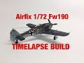 Airfix 1/72 Fw 190A-8- TIMELAPSE BUILD