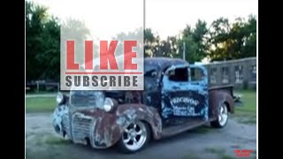 ClassicChasers.com - CHECK OUT THIS RARE 1947 DODGE PICKUP! A TRUE RAT ROD! POWER TOUR 2009!