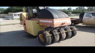 2004 Dynapac CP142 pneumatic roller for sale | no-reserve Internet auction October 19, 2016