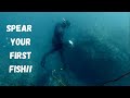 How To Spear Your First Fish?