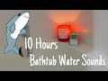 10 Hours Bathtub Running ASMR | Candle and Duck | Relaxing Water Sounds for Sleep Aid