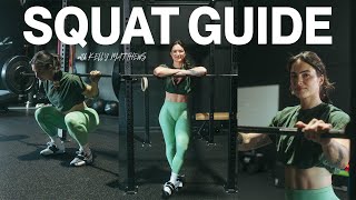 BEGINNER'S GUIDE TO BACK SQUATS