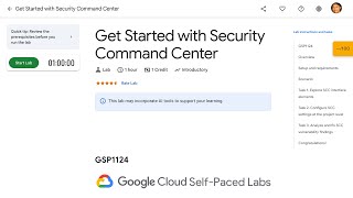 Get Started with Security Command Center GSP1124