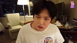 [EN/TH SUB] VLIVE CH+ Mini Replay : 비투비 이창섭   BTOB relay broadcast  Changsub's survival report