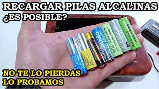 Recargar Pilas Alcalinas. ¿Es Posible? No te lo Pierdas, lo Probamos. 368