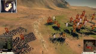 Online Battle #38 2 X 40 STACK! Rome 2 Total War Gameplay