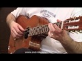 guitar plucking hand fingering