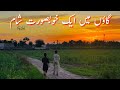 Evening in village||village life||Nature Beauty||Punjab village #fasishahphotography