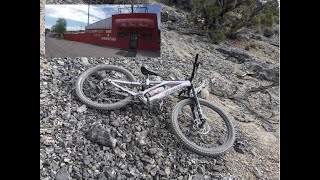 20220603 - Whorehouse Downhill (exits behind brothel) via Squaw Peak Hill Climb - MTB  - Ely, Nevada