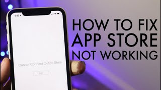 How To FIX App Store Not Connecting On iPhone!