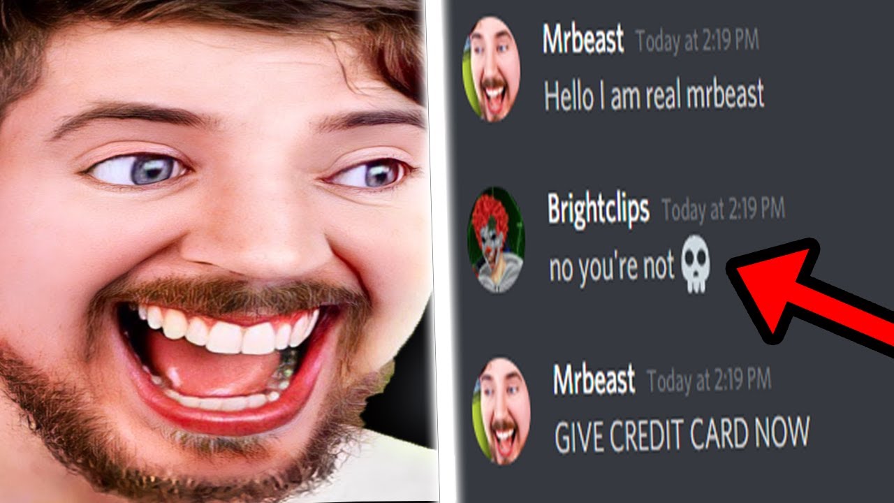 TROLLING A MRBEAST SCAMMER ON DISCORD! (The Return) - YouTube