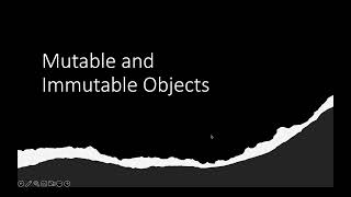Mutable and Immutable Objects - Interview Questions