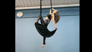 空中舞蹈 V Aerial yoga | 娃娃老師 |花式空中瑜珈 | yogi vava