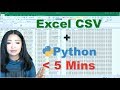 Working with CSV Files in Python for Beginners [2019]