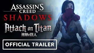 Assassin's Creed Shadows x Attack on Titan - Official Collab Teaser Trailer