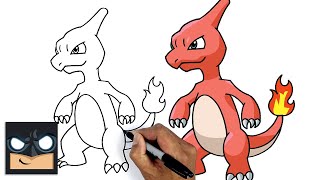How To Draw Pokemon | Charmeleon