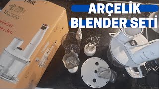 ARÇELİK  EL Blender Seti | Kutu Açılışı ve İnceleme #reklamdeğil