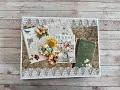 STAMPERIA GARDEN OF PROMISES TUTORIAL ALBUM PART 1 - SHELLIE GEIGLE /JS HOBBIES AND CRAFTS