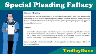 5  Special Pleading Fallacy