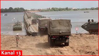 Oskol River in Kupyansk became \