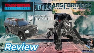 Transformers Studio Series Dark Of The Movie Hatchet Review