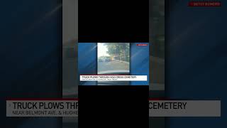 Cemetery hit and run caught on camera in Fresno, CA