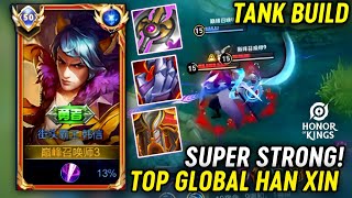 Han Xin Jungler Tank Build STRONGEST!! - Top Global Han Xin | Honor of Kings 2024