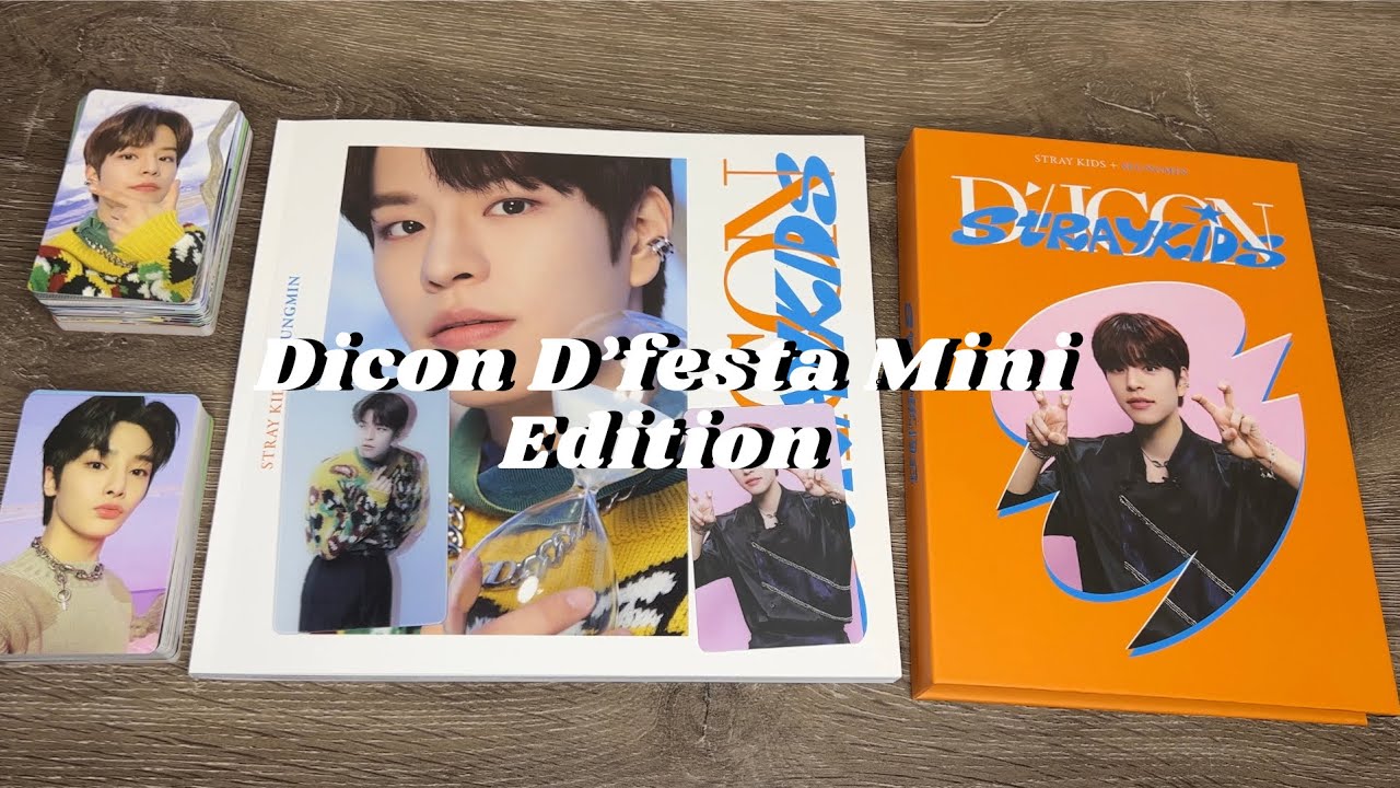 Unboxing Stray Kids Dicon D Festa Mini Edition Seungmin Version Youtube