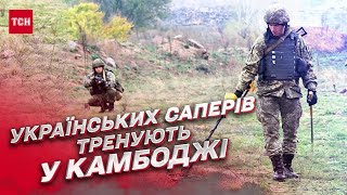 💣 Українські сапери пройшли тренування з розмінування в Камбоджі