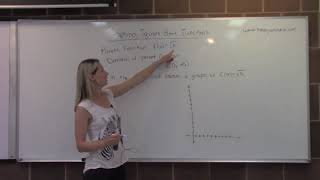 Graphing Square Root Functions - Introduction, Parent Function