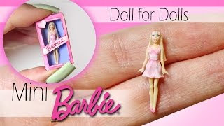 Miniature Barbie Tutorial // DIY Dolls/Dollhouse