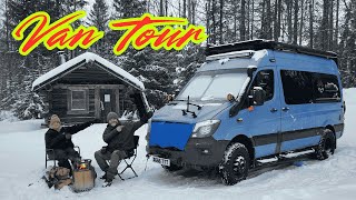 VAN TOUR - 4X4 Sprinter - Arctic Edition - Adventure Van Life