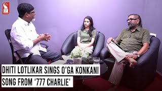 Dhiti Lotlikar sings O’Ga Konkani song from ‘777 Charlie’ | Lhaan Zale Mahaan | Shorts | Prudent