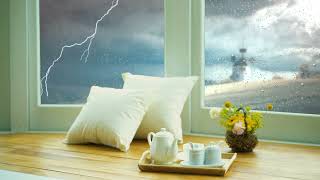 Therepeutic Rain | Summer Rain on Window - Ultimate Sleep