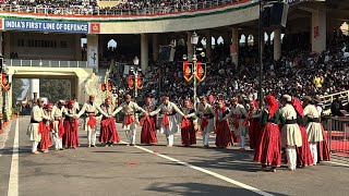 Republic day Wagha Border Amritsar/ Dance  by ssu palampur/ Choreography by Brave Bariyam