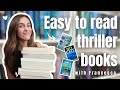 The BEST popcorn thriller books 📚🍿 for your next easy read | booktube