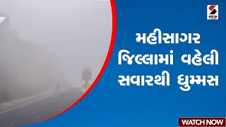 Mahisagar | મહીસાગર જિલ્લામાં વહેલી સવારથી ધુમ્મસ | Smog | Weather Update | Gujarat