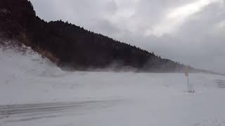 (大雪)天山スキー場付近降雪状況