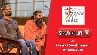 Watch Live! | Mission Fit India | Swami Ramdev, Sunil Shetty | The Lalit New Delhi