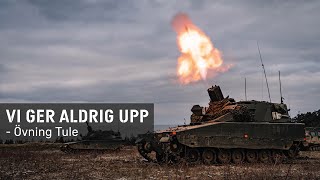 Försvaret av Gotland - övning Tule
