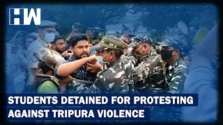 Students detained for protesting against Tripura Violence | Delhi Protest | Activist | Muslims