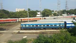 DOVE TAKES THESE LHB RAKES OF SR FIRST LHB TRAIN