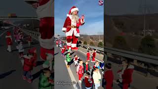 Santa Claus is coming to town😱🎅🎄 #santa #santaclaus #shorts #short #shortvideo