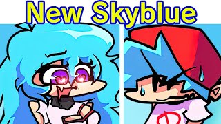 Friday Night Funkin' VS SkyBlue Reimagined | OG Vs NEW | Odd Song (FNF Mod/Hard) (Sky Mod Fanmade)