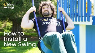 How to Install a Swing on your Swing Set | King Swings